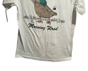 NEW FLOMOTION men's morning wood short sleeve tee in white